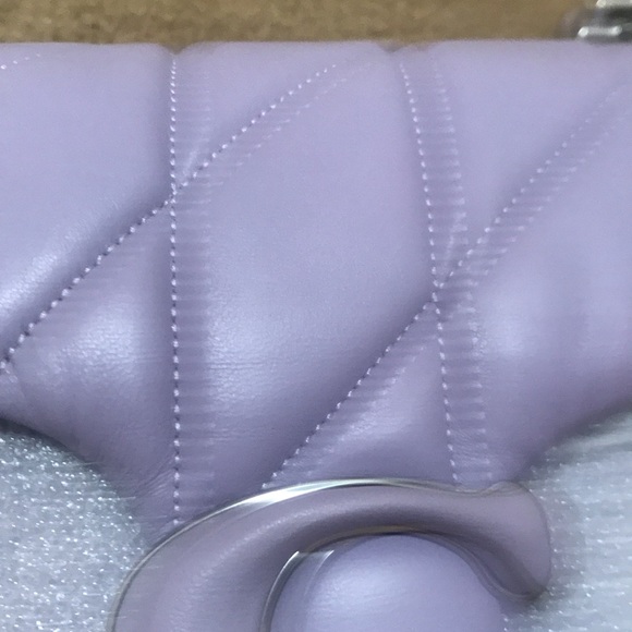 Rare Coach Quilted Tabby Soft Purple 26 Sold out everywhere! - Picture 8 of 16